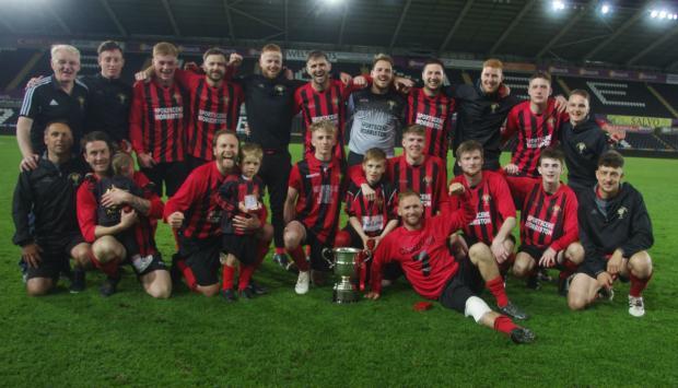 Goodwick United win 2018 West Wales Cup